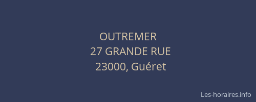 OUTREMER