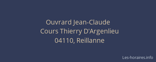 Ouvrard Jean-Claude
