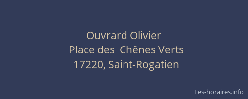 Ouvrard Olivier