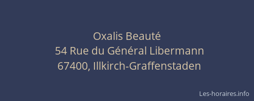 Oxalis Beauté