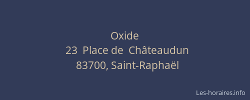 Oxide