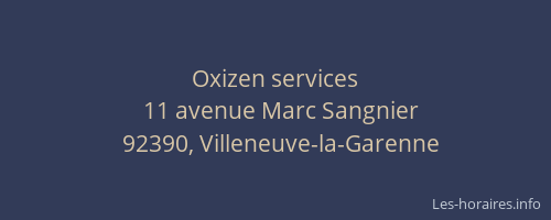 Oxizen services