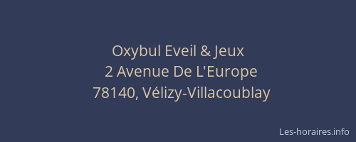 Oxybul Eveil & Jeux