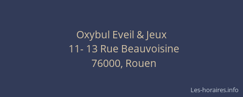 Oxybul Eveil & Jeux
