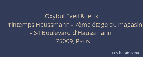 Oxybul Eveil & Jeux