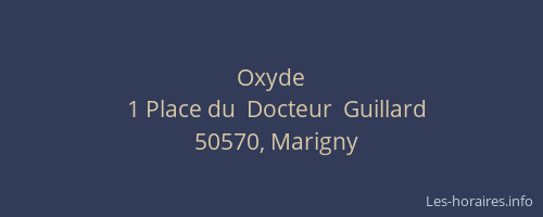 Oxyde