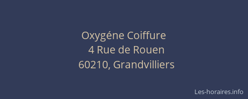 Oxygéne Coiffure