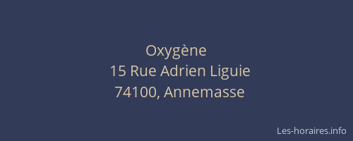 Oxygène