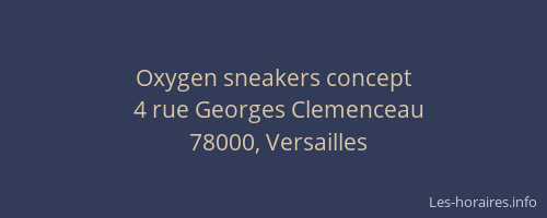 Oxygen sneakers concept