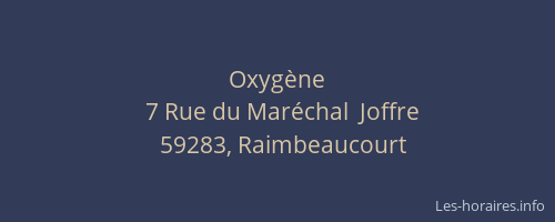 Oxygène