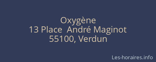 Oxygène