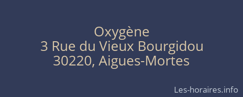 Oxygène