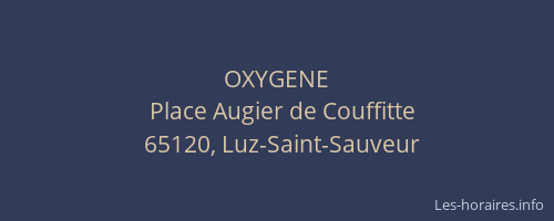 OXYGENE