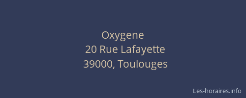 Oxygene