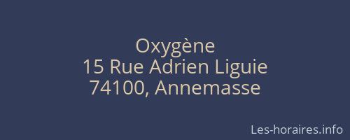 Oxygène
