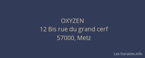 OXYZEN