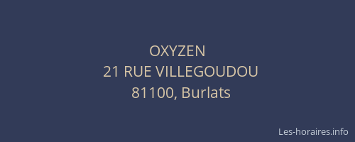 OXYZEN