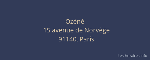 Ozéné