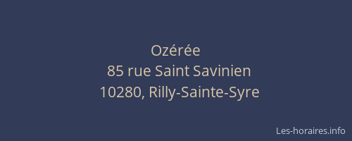 Ozérée