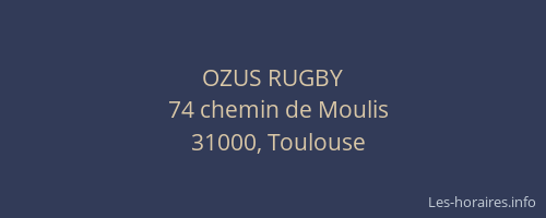 OZUS RUGBY