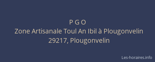 P G O