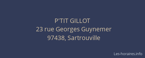 P'TIT GILLOT