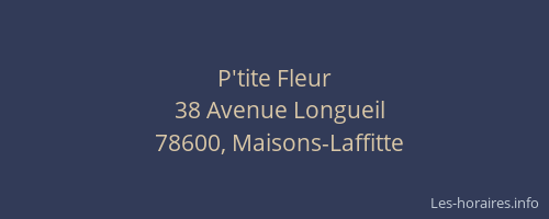 P'tite Fleur