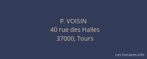 P. VOISIN