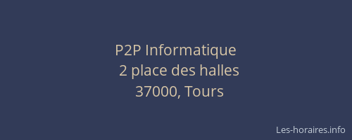 P2P Informatique