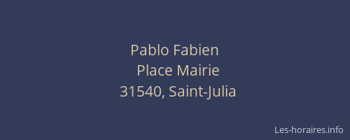 Pablo Fabien