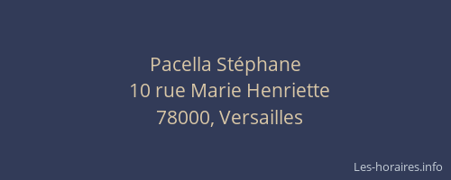 Pacella Stéphane