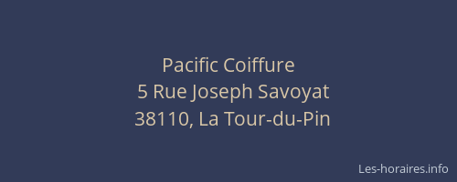 Pacific Coiffure