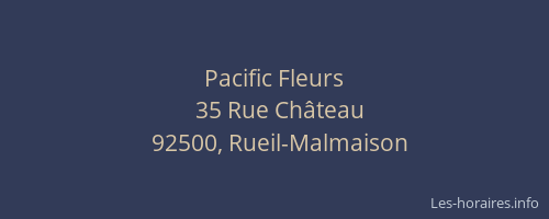Pacific Fleurs