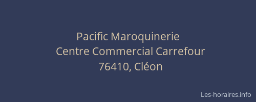 Pacific Maroquinerie