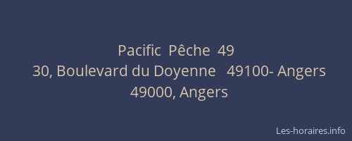 Pacific  Pêche  49