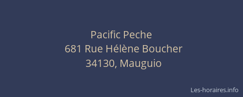 Pacific Peche