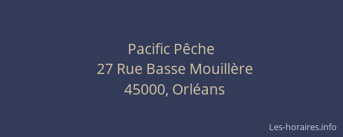 Pacific Pêche