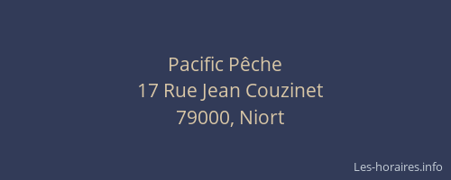 Pacific Pêche