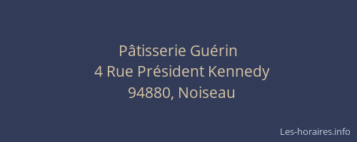 Pâtisserie Guérin