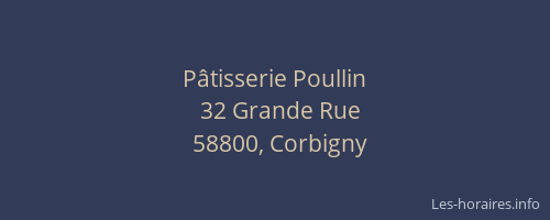 Pâtisserie Poullin
