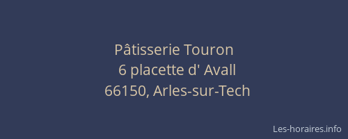 P&acirc;tisserie Touron