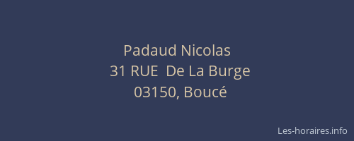 Padaud Nicolas