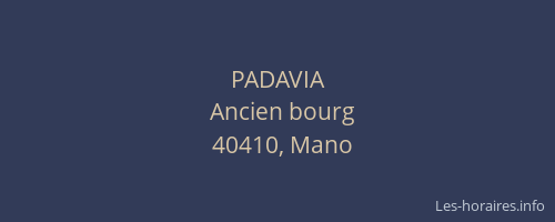 PADAVIA