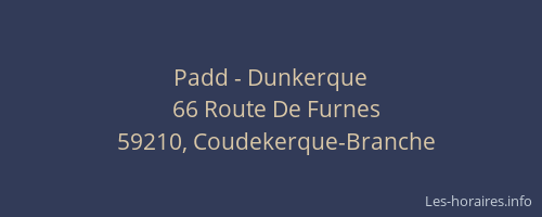 Padd - Dunkerque