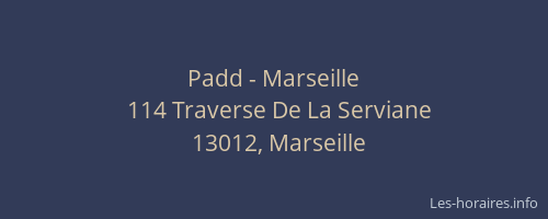 Padd - Marseille