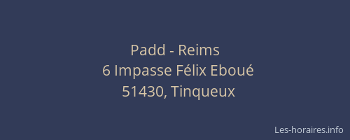 Padd - Reims