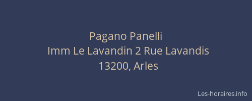 Pagano Panelli