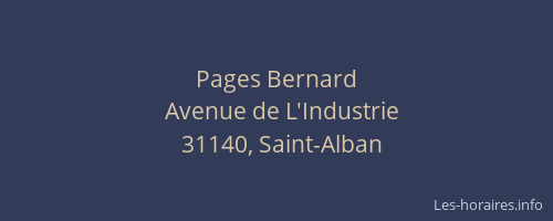 Pages Bernard