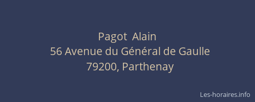 Pagot  Alain