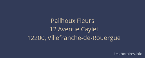 Pailhoux Fleurs